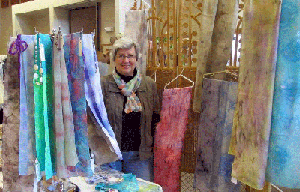 Karen at Art Fair