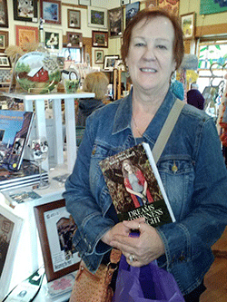 Diana with book