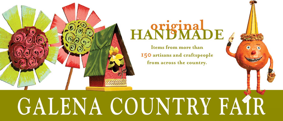 Galena Country Fair sign
