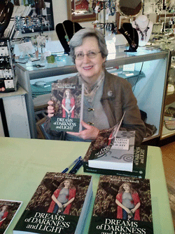Karen at book signing